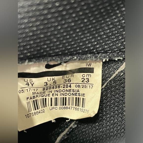 Air Force 1 LV8 GS Forest Camo Youth 4Y EUC - Picture 7 of 8